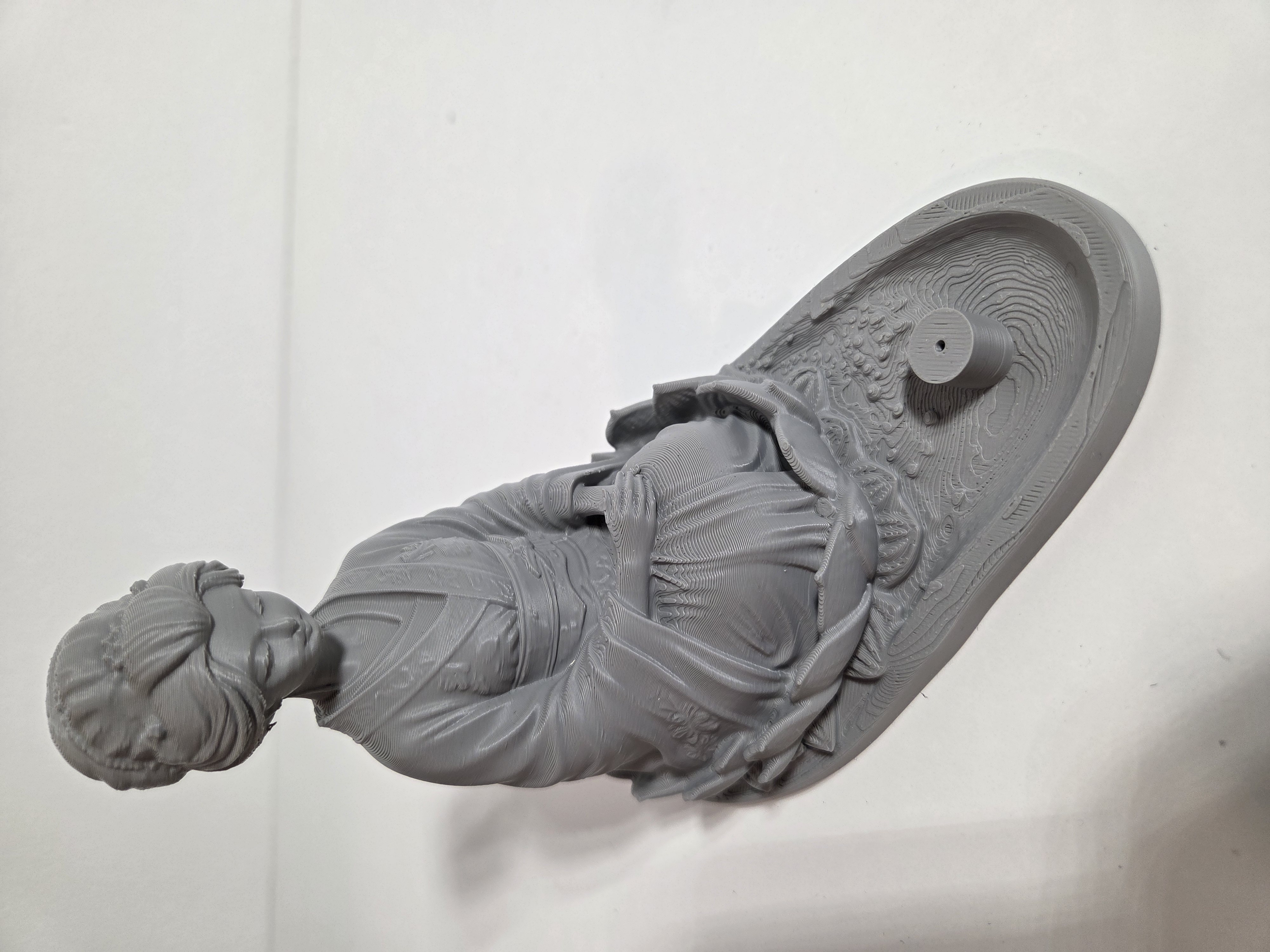 Rökelsehållare med japansk kvinna – 3D-printad